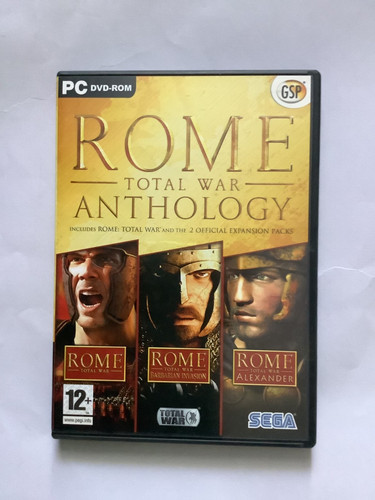 Roma total war anthology pc - total,